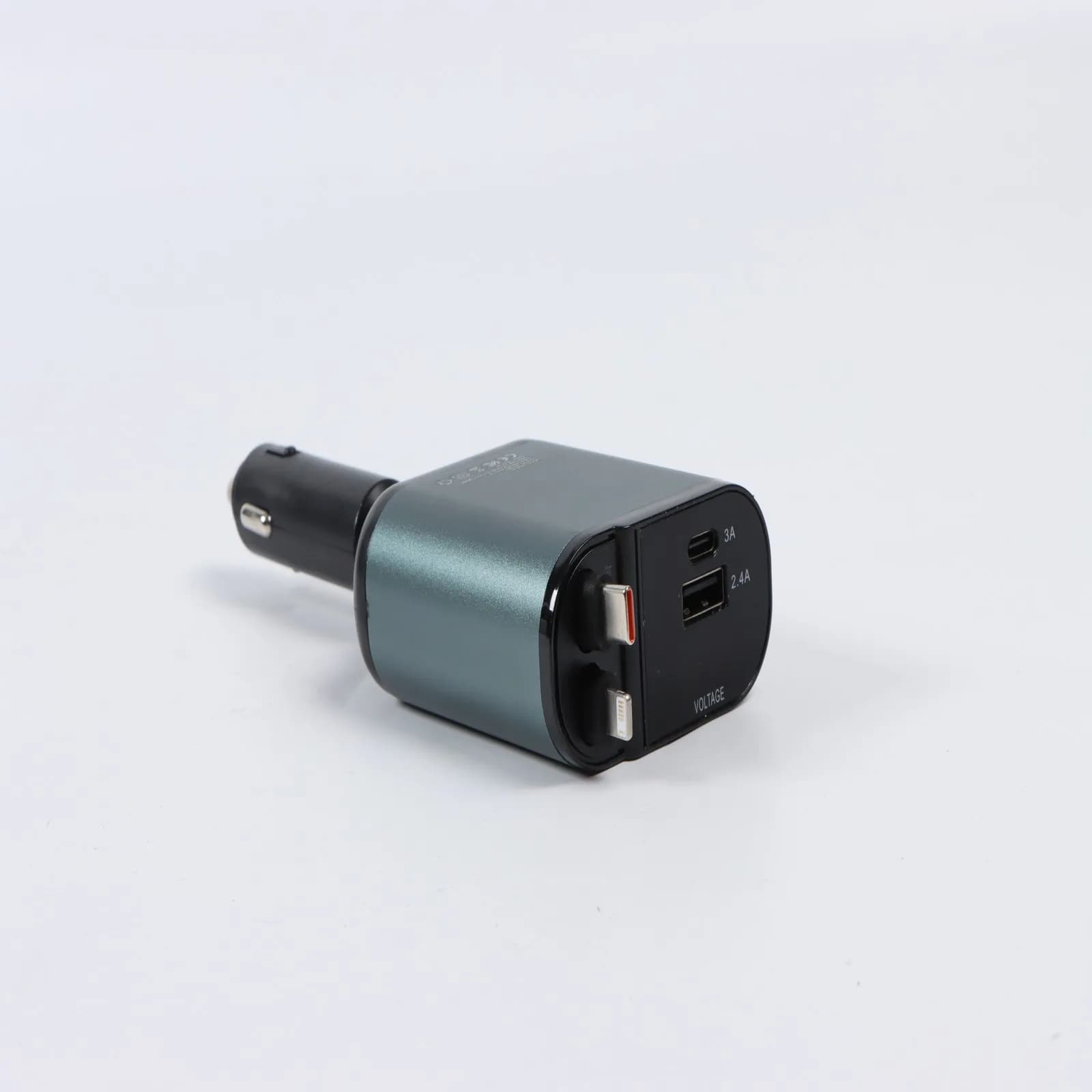 XSC-66W-4IN1 Adattatore per caricabatteria da auto retrattile PD QC3.0 AFC per vari dispositivi mobili