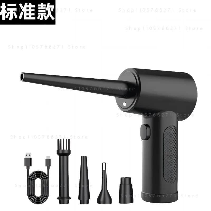 for Cordless Dust Blower, PC Keyboard Cleaning Gun, Mini Vacuum Car Detailing Plant Drying Tool