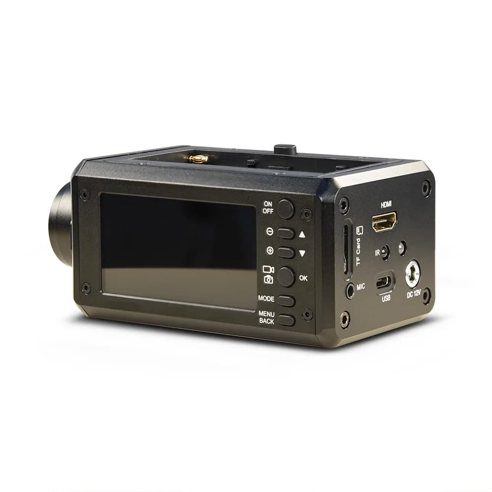 Fotocamera 4K con schermo da 3 pollici 1080p trasmissione in diretta USB webcam microfono senza obiettivo di distorsione