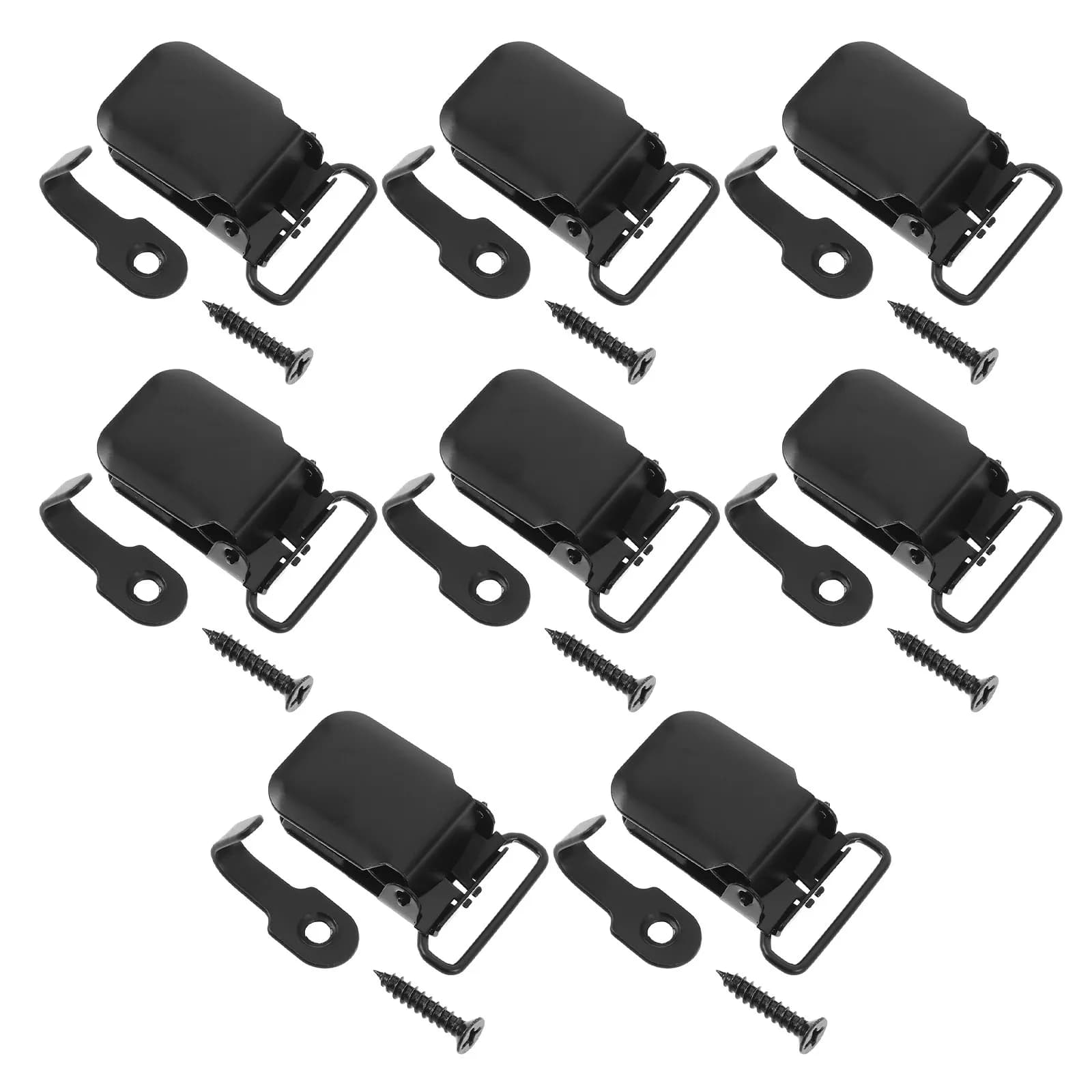 Set di 8 Ganci per Tappeti da Parete in Ferro, Clip Resistenti di Facile Installazione per Tende, Tappeti, Coperte, Trapunte, Ganci Decorativi