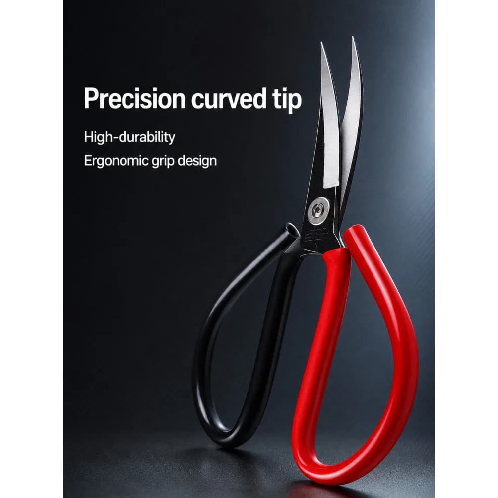 Curved Sewing Scissors Needlework Tool Professional Tailor Scissors Embroidery Scissors For Leather Fabric Cloth Paper Cutting