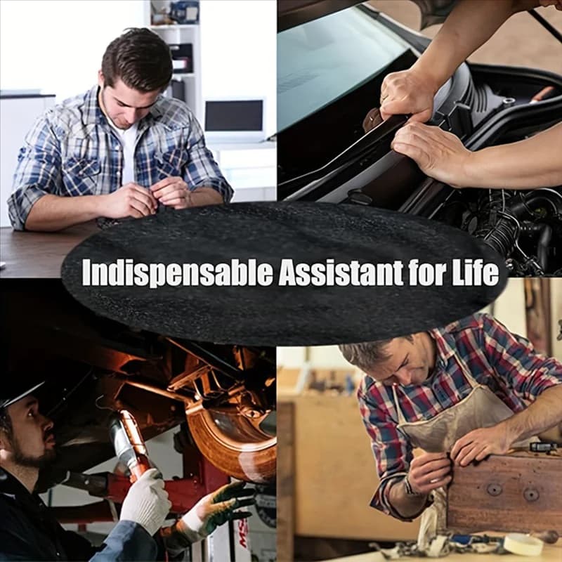 MCGS-Vite di fissaggio automatico Fibbia universale per fascette in nylon 100 pezzi per la riparazione del paraurti del bagagliaio del parafango dell'auto, garage domestico