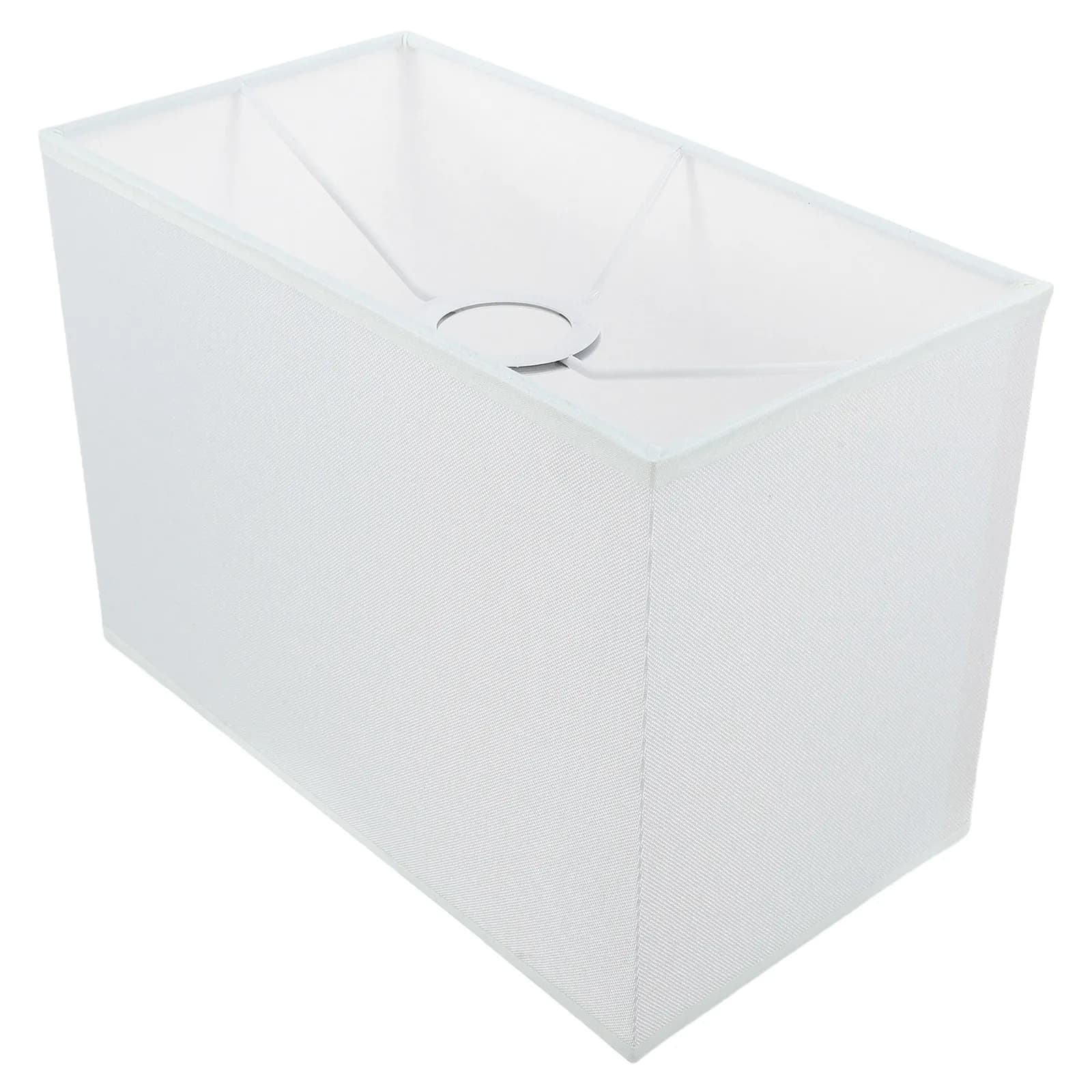 Decorative Rectangular Linen Lamp Shade Fabric Lampshades for Table Lamps Floor Lamps Bedroom Living Room Lamp Shade Replacement