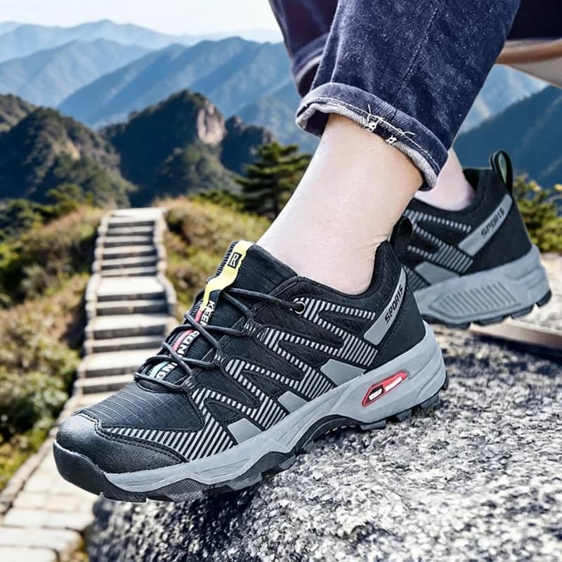 2026 Men Women Outdoor Hiking Shoes Waterproof Lace Up Trekking Sneakers Climbing Walking Hunting Tactical Boots Size Up To 47