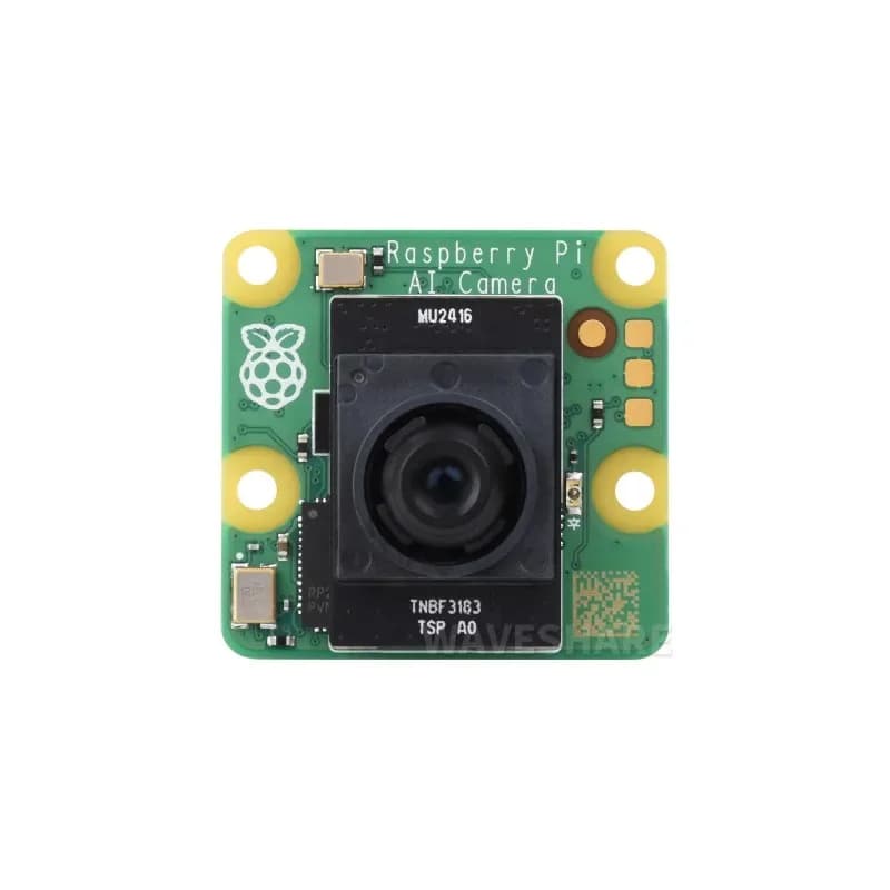 Fotocamera Raspberry Pi AI da 12 MP basata sul sensore di visione intelligente IMX500 78,3 ° FOV FOV