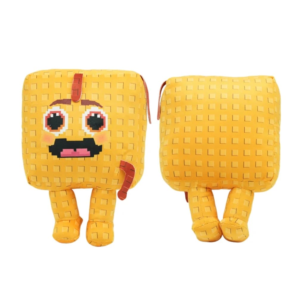 Steal A Brainrot Pixel Style Plush Toy Steal A Brainrot Meow Soft Stuffed Doll Cute Game Merch For Children Fans Home Decor