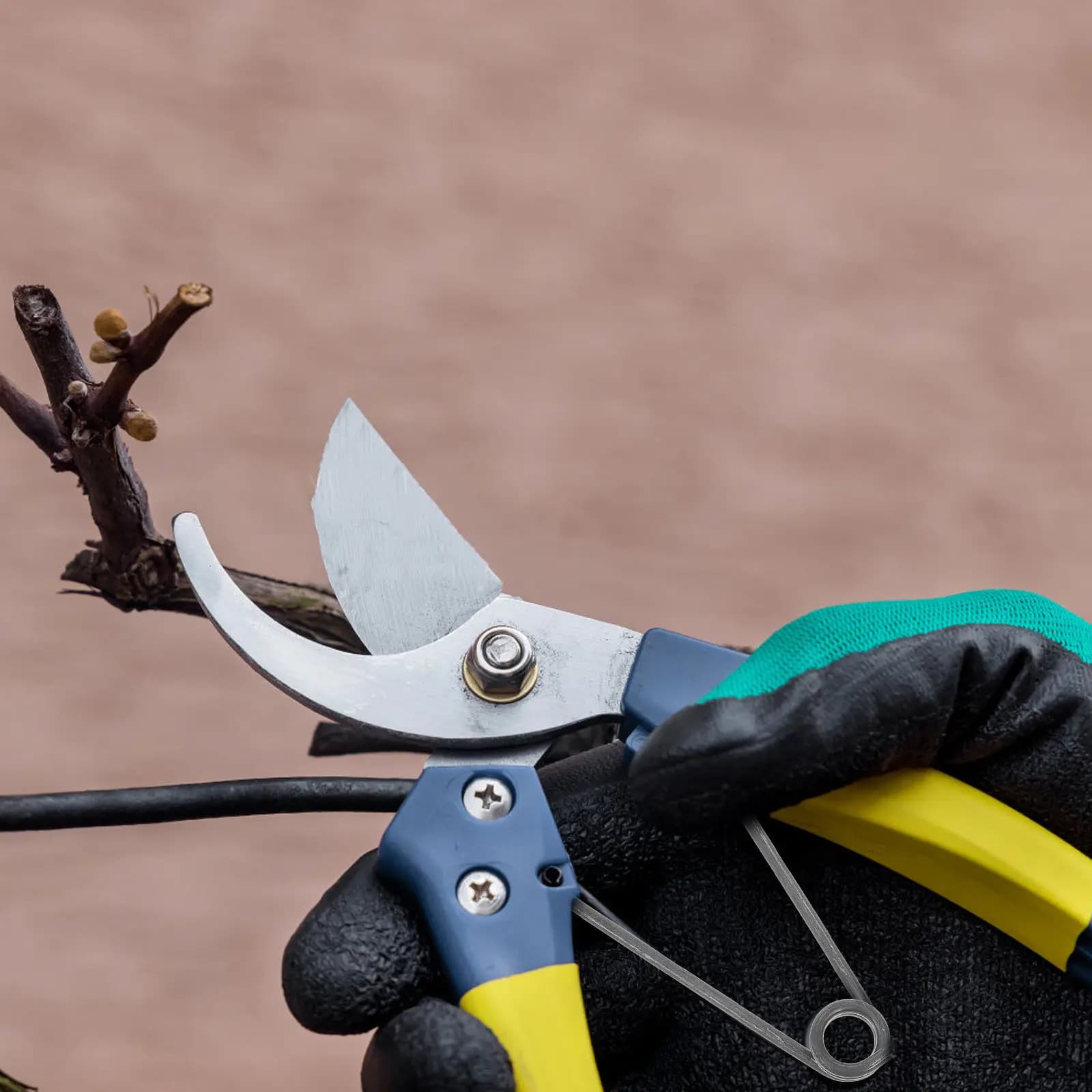 Set di 10 Molle di Ricambio in Acciaio al Manganese per Forbici da Potatura, Accessori Affidabili per Attrezzi da Giardinaggio