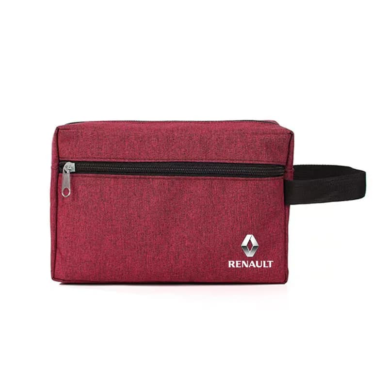 Car Driving Documents Case Credit Card Holder Storage Bags Key Bag for Renault Clio Koleos Megane Espace QM6 Kadjar Captur