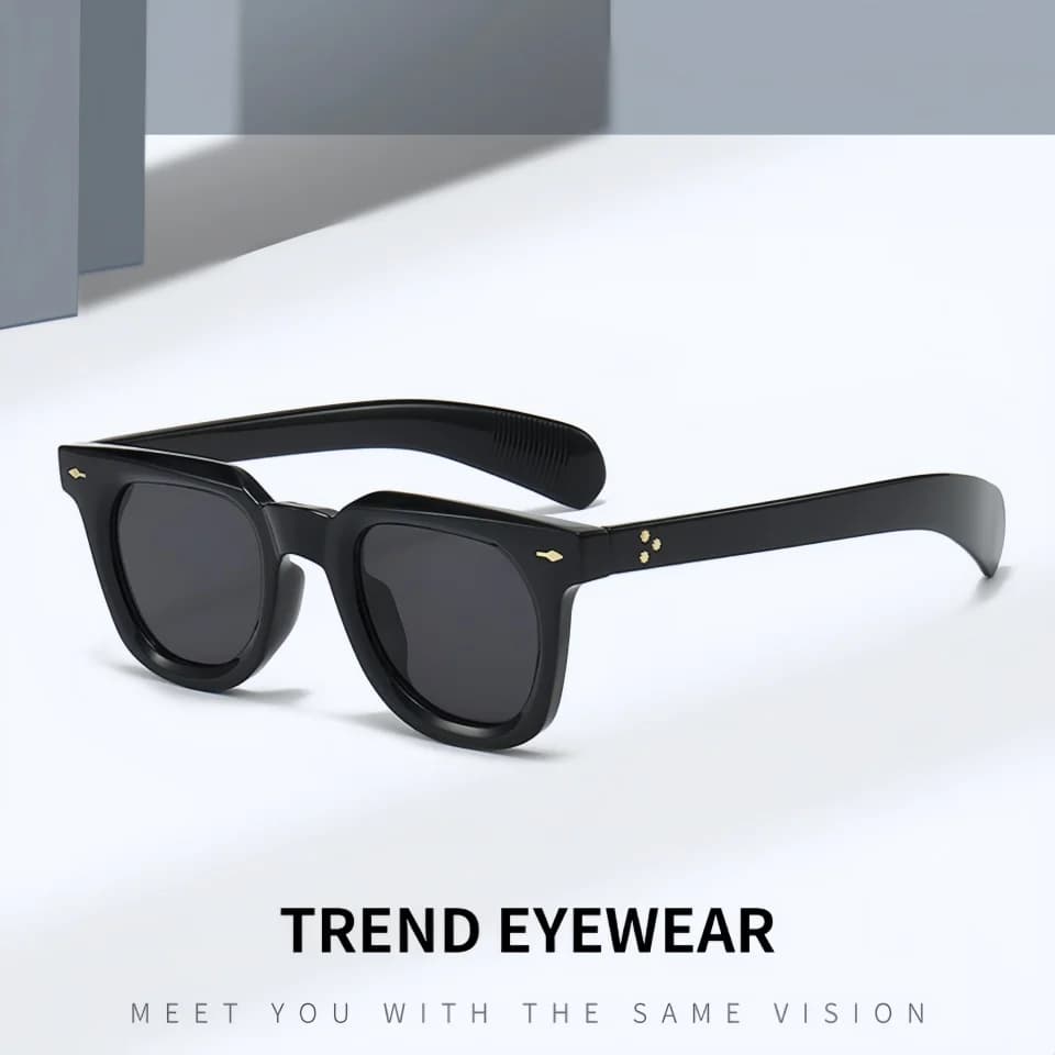 Occhiali da Sole Unisex alla Moda e Avanguardisti con Montatura Leggera in TR90, Design Quadrato per Viso Piccolo, Ideali per Guida, Viaggi e Shopping