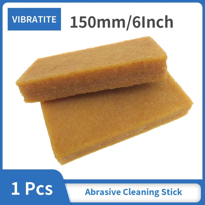 Gomma per pulizia Stick 1" x 1" x 6" Gomma naturale per rimuovere la polvere Nastri abrasivi Dischi abrasivi Levigatrice a tamburo Sabbia Skateboard