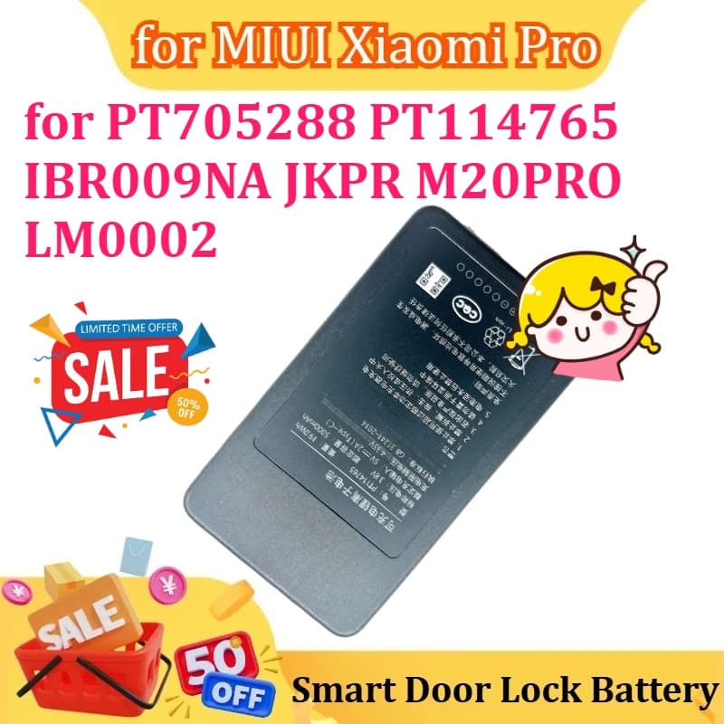 Nuovo per MIUI Xiaomi Pro PT705288 PT114765 IBR009NA JKPR M20PRO LM0002 Intelligenza della fotocamera Serratura elettronica