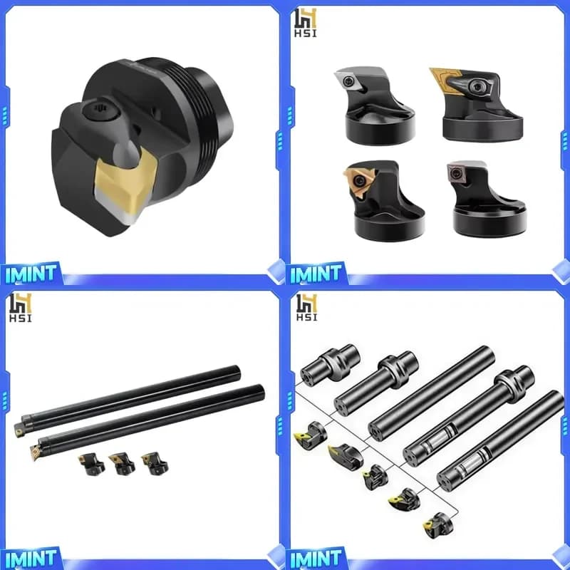 Boring Bar Set Positive 93 Degree Replaceable Turning Head Boring Cutter CNC Turning Tools for Lathe Parts