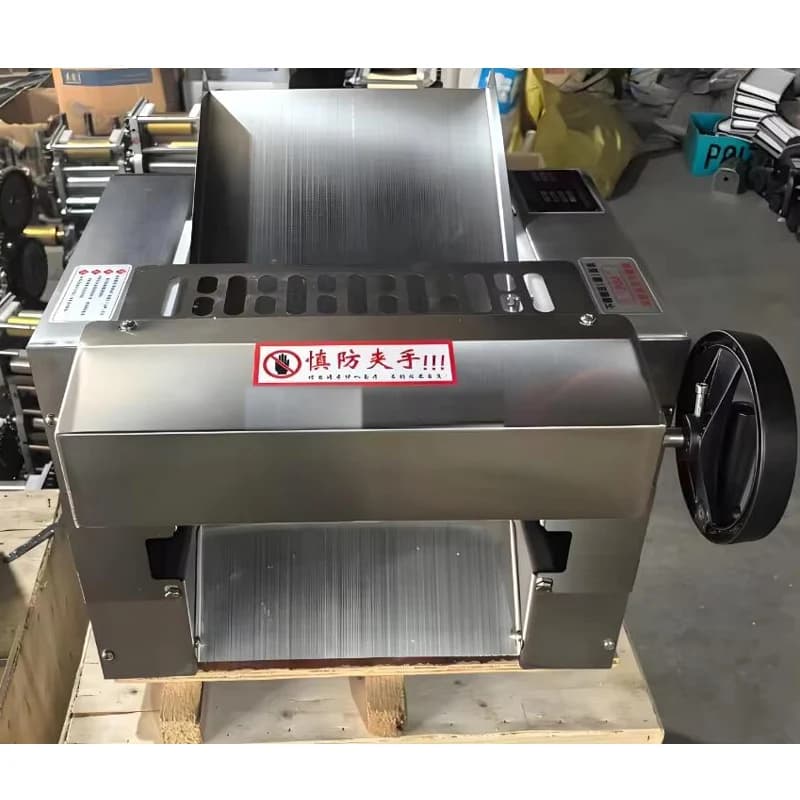 Pressa per impasto elettrica commerciale Sfogliatrice automatica per pizza per pasta per uso ristorante di pasticceria