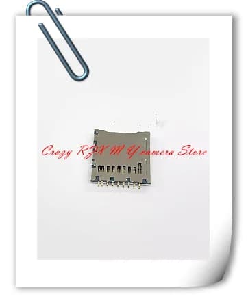 4 pz nuovo per Nikon D7100 D7200 D5300 lettore di schede di memoria SD Slot Holder riparazione della fotocamera pezzo di ricambio di ricambio