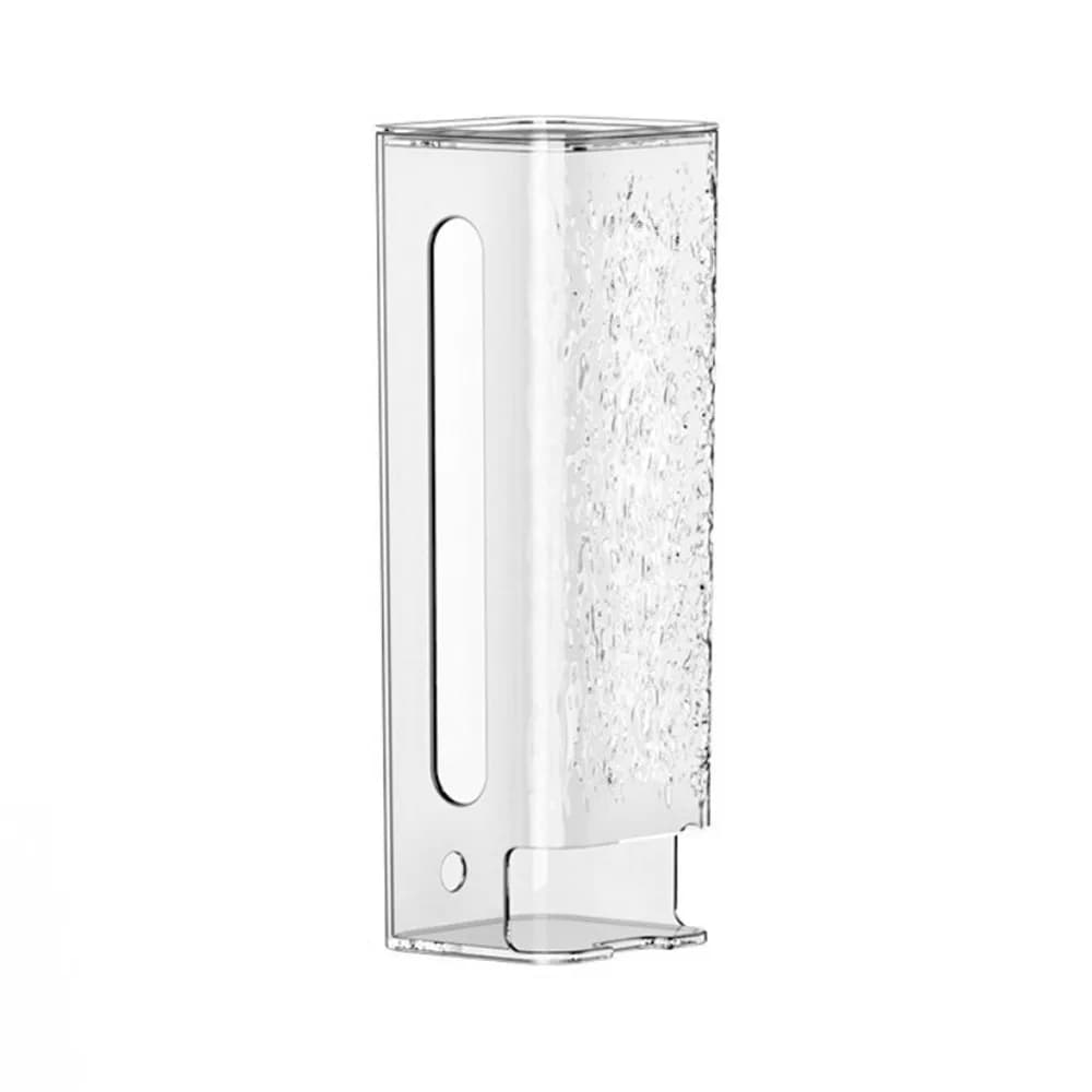 Plastic Pack Tissue Storage Box Transparent Large Capacity Tissue Holder Wall Mounted Space Saving Underwear Storage Box
