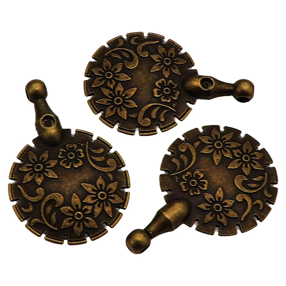Taglierina per filati in metallo Vintage bronzo antico ciondolo per cucire forbici da sarto strumenti artigianali fai da te