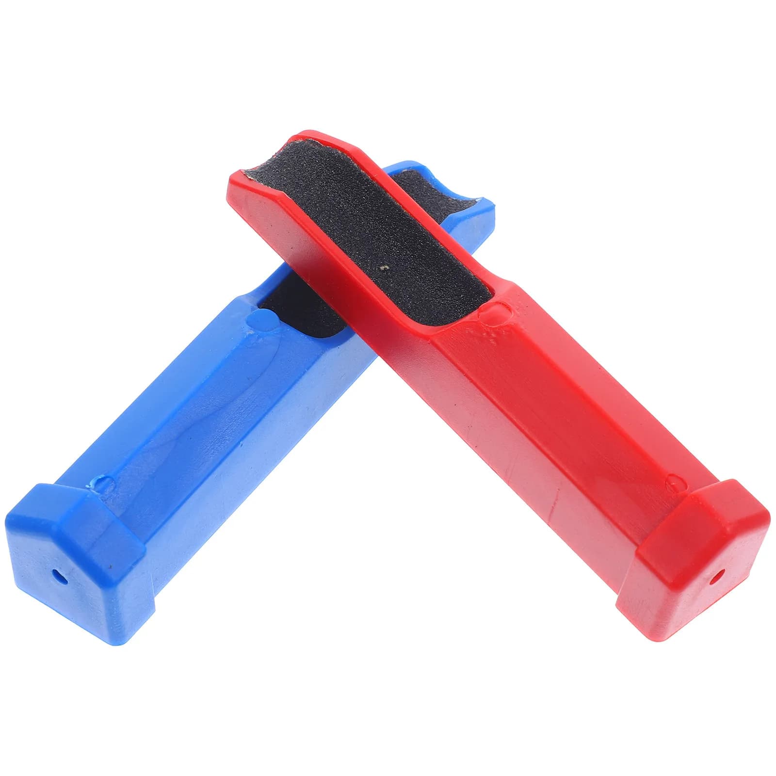 2 Pezzi Strumento di Riparazione per Punte di Stecche da Biliardo, Lima Modellatrice in Plastica per Manutenzione Punte, Lima Rifinitrice in Plastica