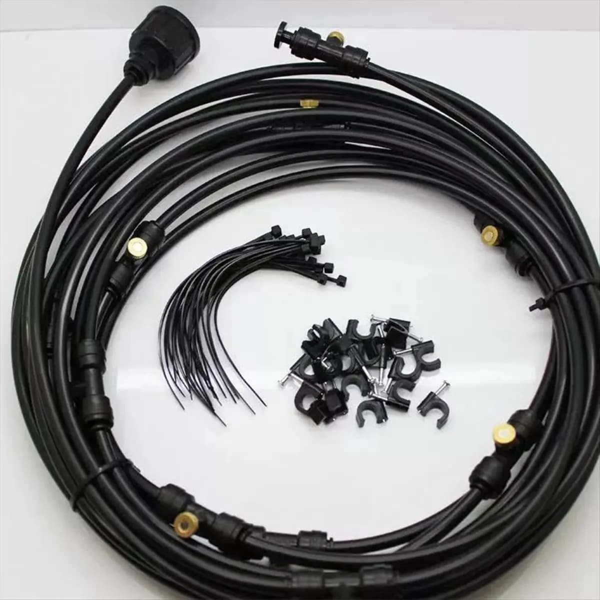 ETRT 9M Water Tap Garden Set Low Pressure Nebulization System Villa Backyard Cooling