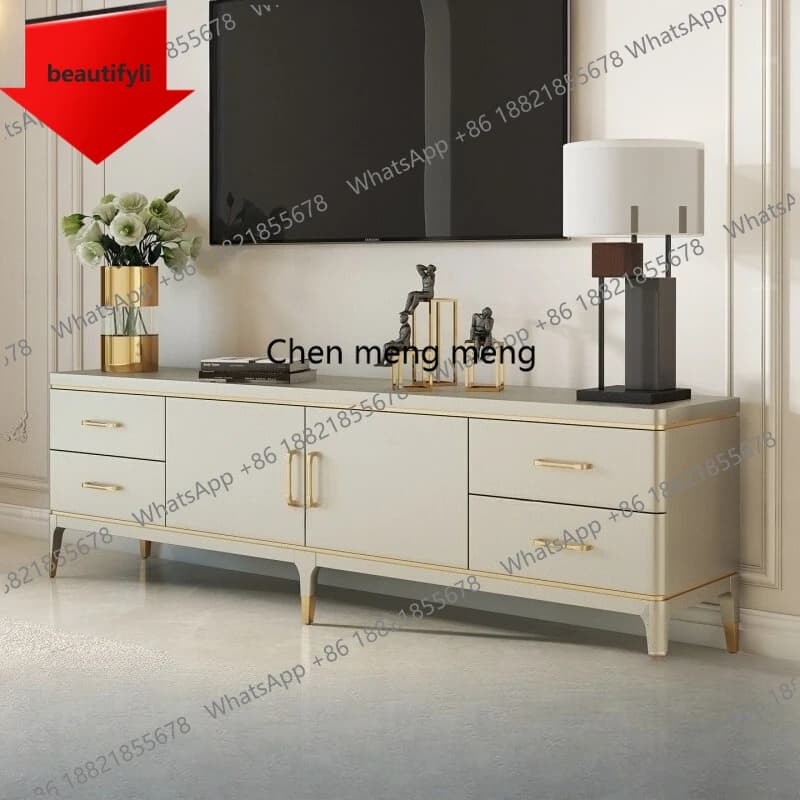 TV cabinet with drawers and shelves 01A, Monitor display, Living room and office, Universal, TV furniture replica