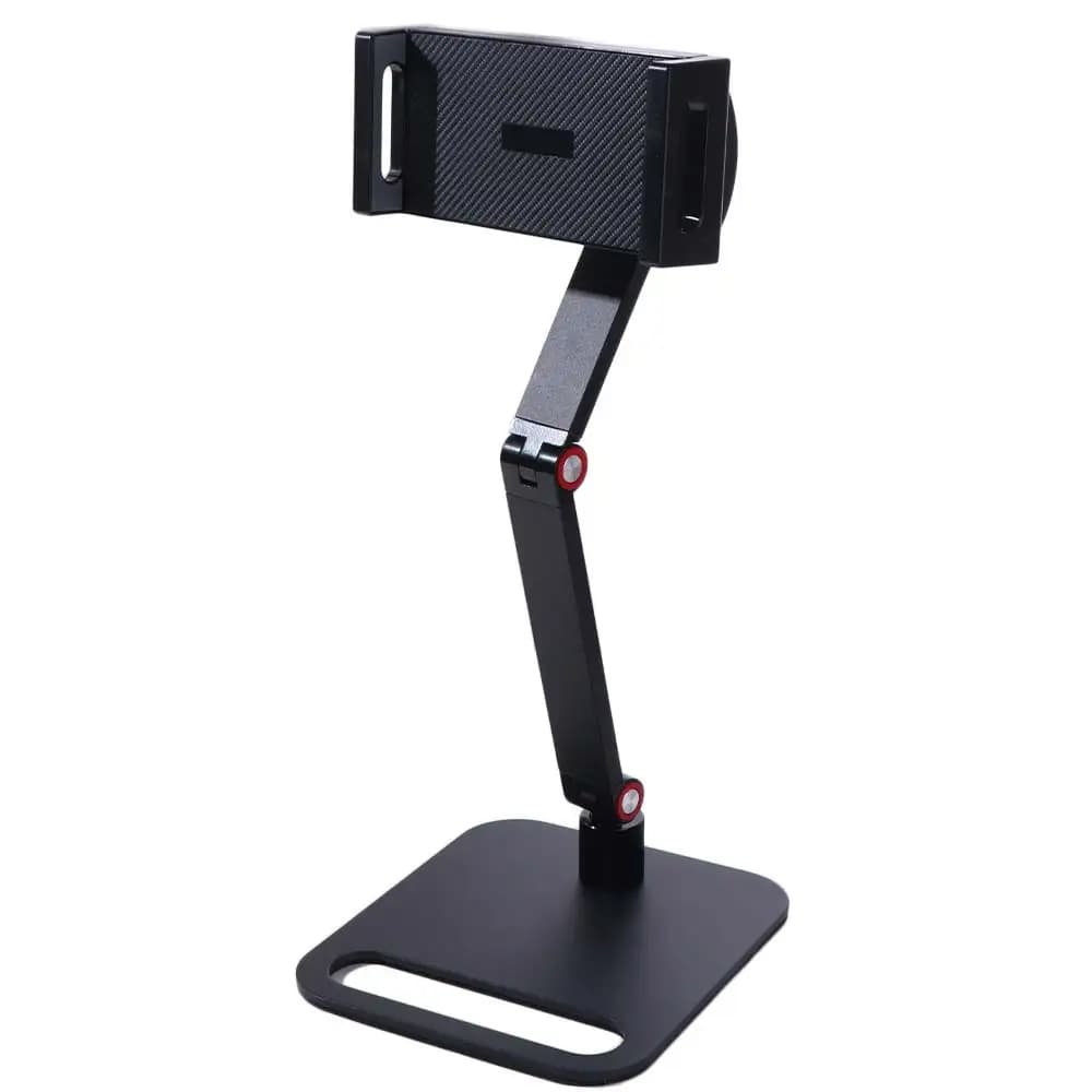 Adjustable Height Portable Monitor Holder Punch-Free Foldable Screen Holder Ergonomic Alloy Monitor Bracket Laptop Stand