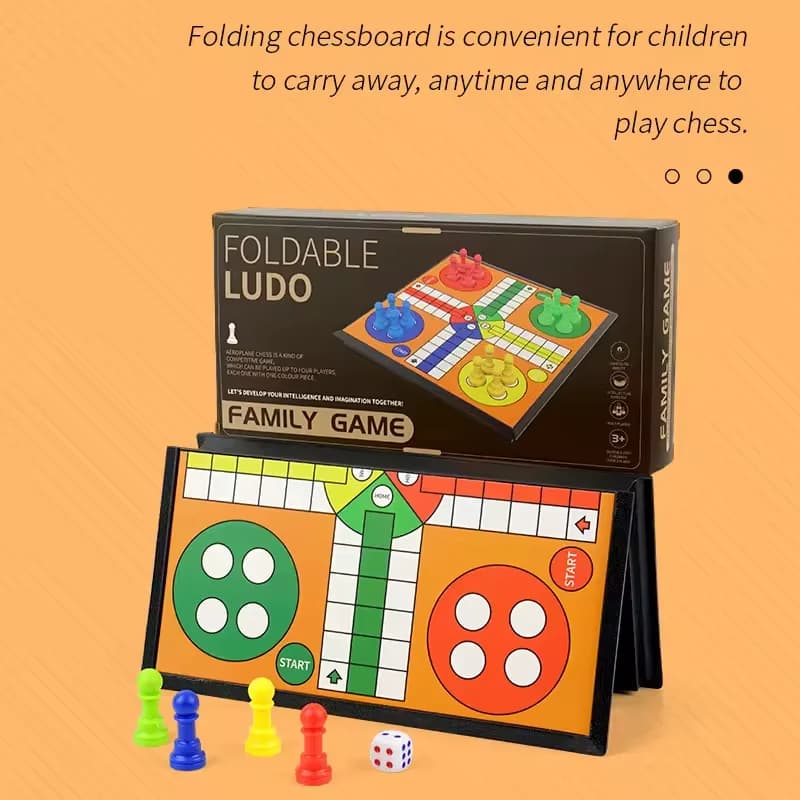 Set di Gioco da Tavolo Interattivo Scacchi Volanti Internazionali e Ludo per Bambini e Adulti, Ideale per Viaggi, Riunioni Familiari, Intrattenimento e Regali di Compleanno