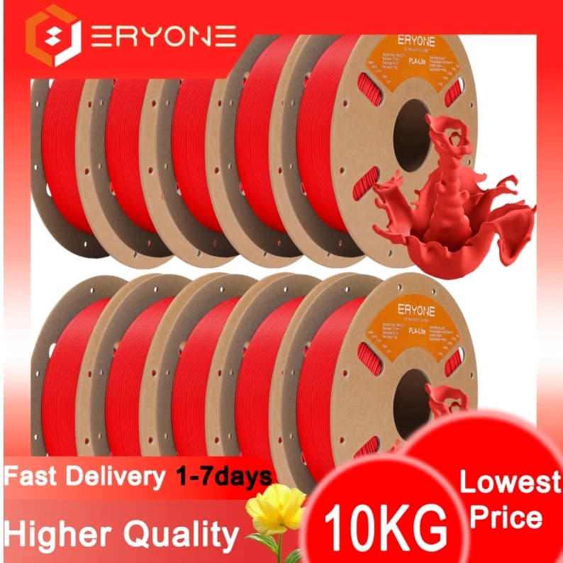 Filamento per stampante 3D ERYONE 2026 New Year Edition PLA Lite, 1,75 mm, PLA per stampa 3D, Gradiente, Prezzo più basso
