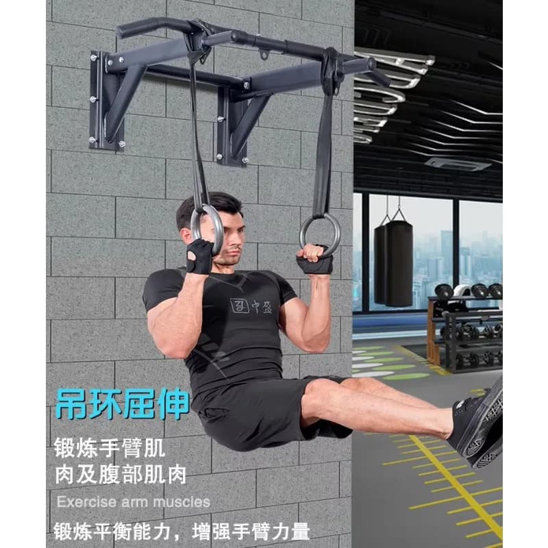 Wall parallel bar for push-ups and tractions, for home gym, at convenient factory price