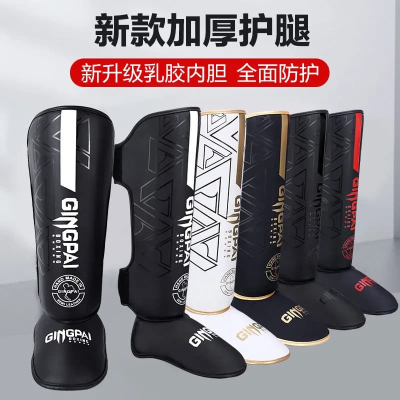 Giovani/Adult Bambini MMA Boxe Parastinchi Collo del Piede Kickboxing Attrezzature di Supporto per Caviglia Karate Protezioni Sanda Muay Thai Leggings DEO