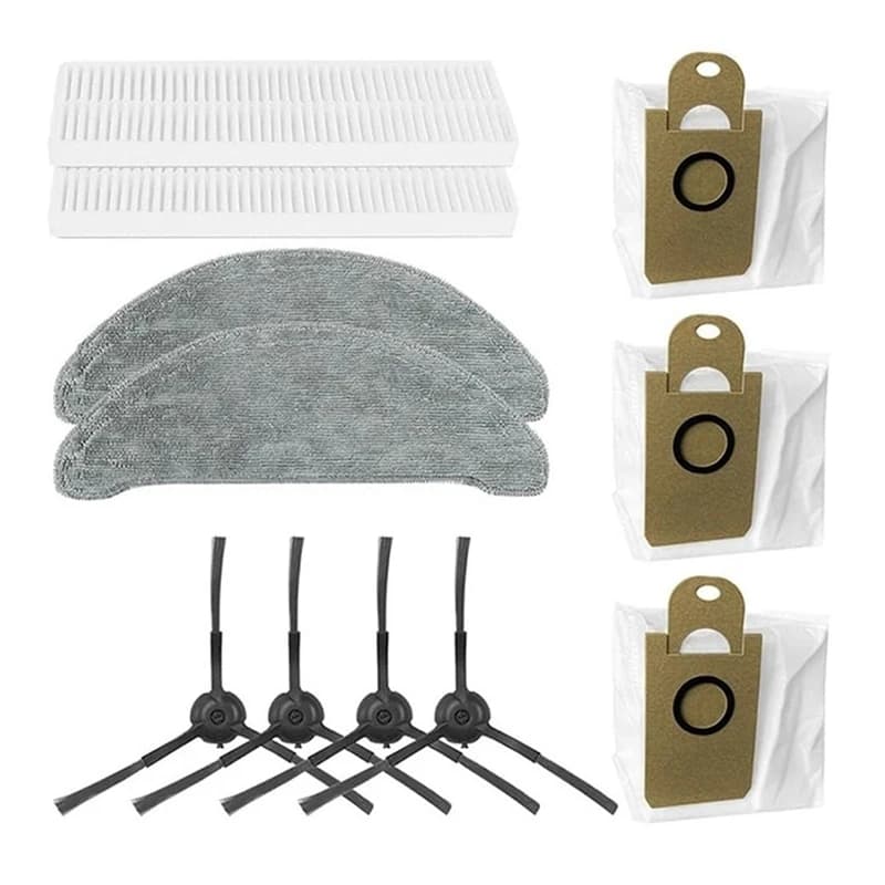 Accessorio per aspirapolvere robot Spazzola per tamburo Spazzola laterale Filtro Mop Pad per IMOU RV-L11-A-Retail
