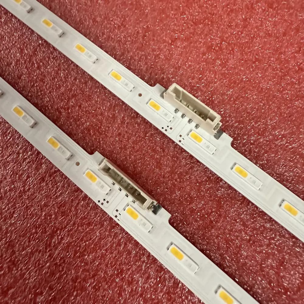 2 pezzi/set Striscia di retroilluminazione a LED per Samsung QE58Q60TAS QE58Q60TAU QN58Q60TAF QN58Q6DTAF BN96-50384A