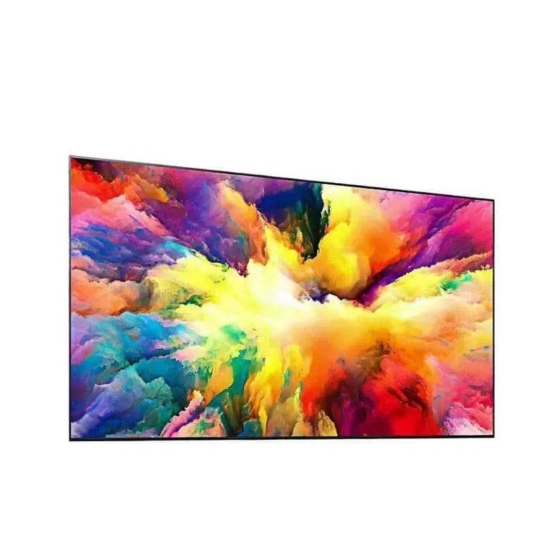 Schermo per proiettore 4K ultrasottile da 72-150 pollici Schermo per proiezione da soggiorno a parete con bordo da 1 cm