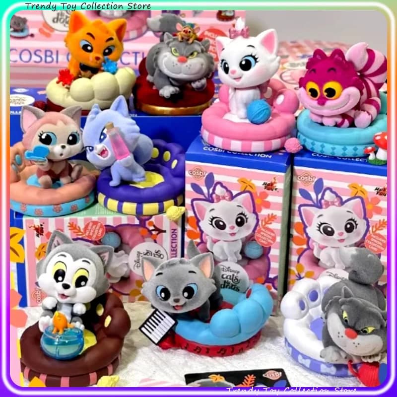 Hot Toys Disney Cat Party (Edizione Peluche) COSBI Blind Box Mini Figure Edizione Limitata Regalo per le Feste