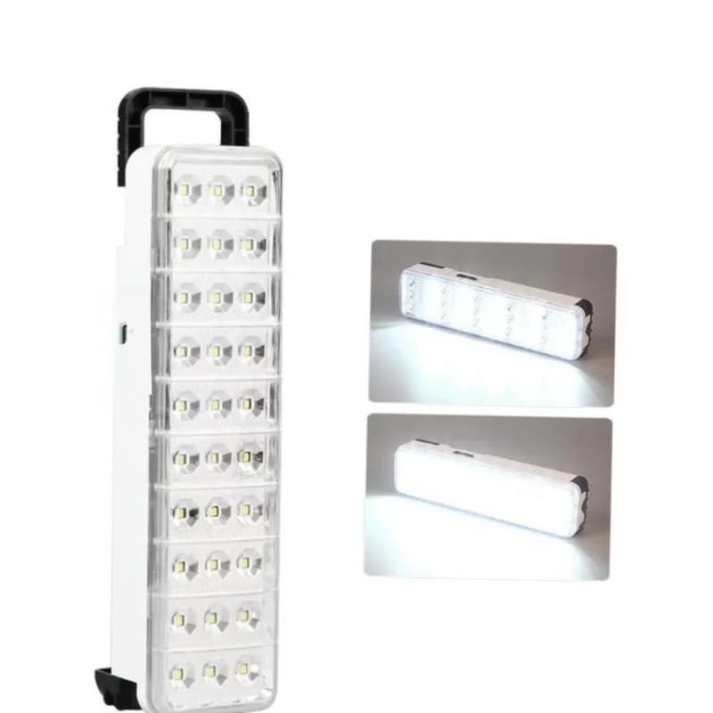 LED Emergency Light Portable Wall-Mounted Rechargeable Automatic Lantern Work Light Battery Light Bulb for Home Power Outage