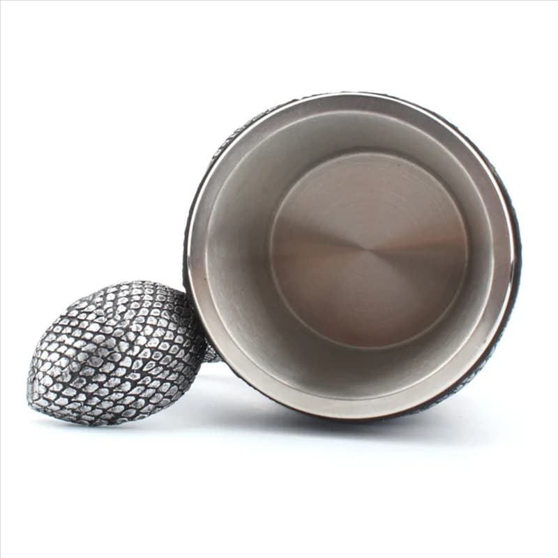 Tazza da birra stile PORK-Viking, tazza da bere isolata a doppia parete, interno in metallo, ideale per bevande calde e fredde