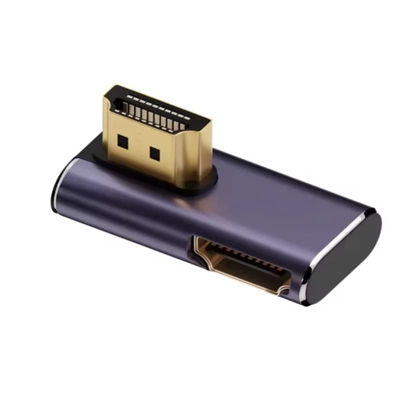 HDMI2.1 Cable Adapter HDMI Male to Female Converter Adapter Support 8K 60Hz 4K 120Hz 48Gbps For HDTV Computer Laptop Monitor