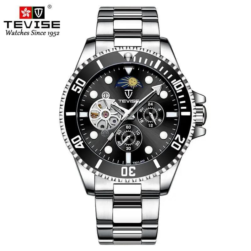 TEVISE Men's Watch Mechanical Elegant Business, Valentine's Gift for Him