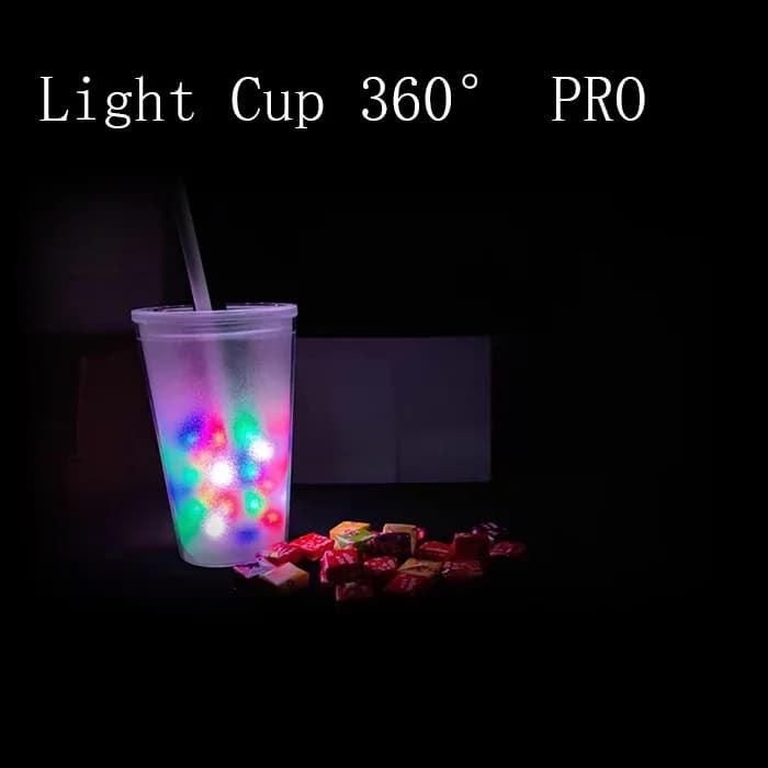 I-Lite CUP 360 Street Performer trucchi magici puntelli Gimmick Illusion Party Kids Show Floating Light Stage Close up mago Fun