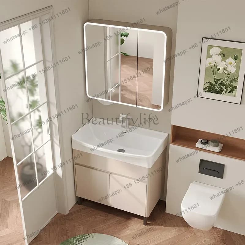 LD Modern Decorations Bathroom Cabinet Organizer Storage Vanity Dressers Toilet Cupboard Skincare Drawers Gabinete