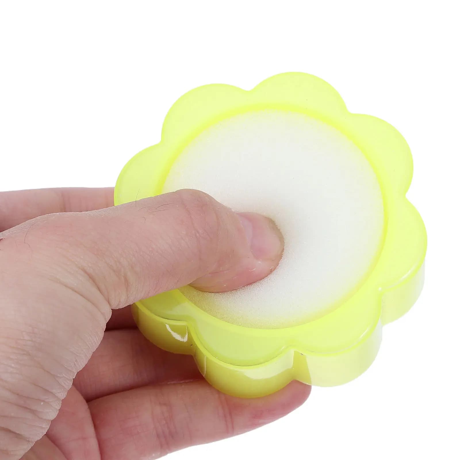 24 Pieces Sponges Sponges for fingers, High Absorbency, Flower Shape, Quick Hydrating to Count Banknotes