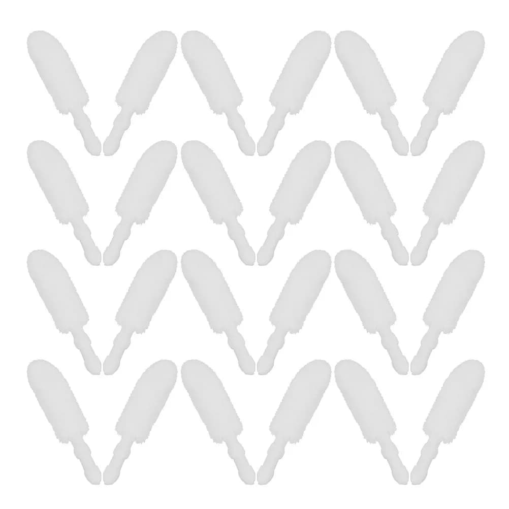 500 Pieces Disposable Spare Parts for Lip, Soft and Floccate Brushes, for Lipstick and Lucidalabbra, Women's Makeup Accessories