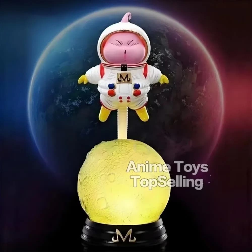 19 cm/7.5in Anime Dragon Ball Z Figura Astronauta Majin Bu Action Figures Collezione in PVC Modello Giocattoli per I Regali Dei Bambini