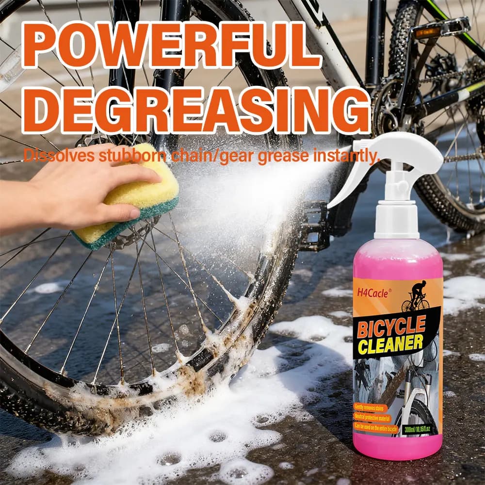 Detergent for bicycle maintenance Bicycle chain cleaning and liquid degrease Detergent for bike chain, glossy protective layer