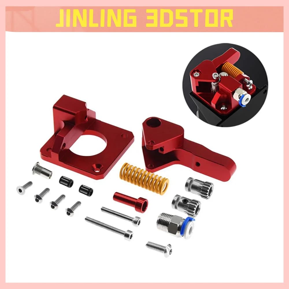 CR10 PRO Estrusore MK8 a doppia ingranaggio aggiornato Estrusore in alluminio diretto a doppia pulegge per parte stampante 3D Ender 3/5 CR10S PRO.