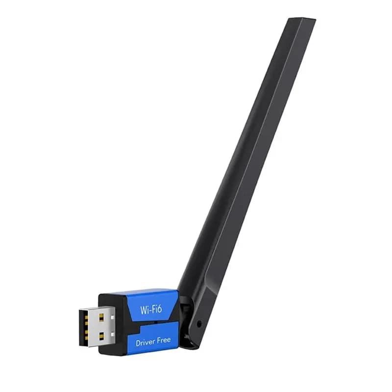 AT82-AX900 Wifi6 USB Wifi Dongle Adapter 2.4G/5Ghz Dual Band WIFI Receiver Transmitter With 6Dbi Antenna For Win11/10 Systems