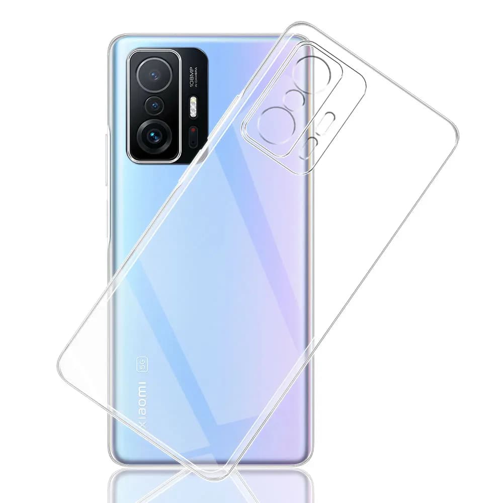 For Xiaomi 11T Clear Case Silicon Soft Cover For Xiaomi 11T Pro Phone Case For Xiaomi11T 11T Pro Clear Thin Bumper Coque