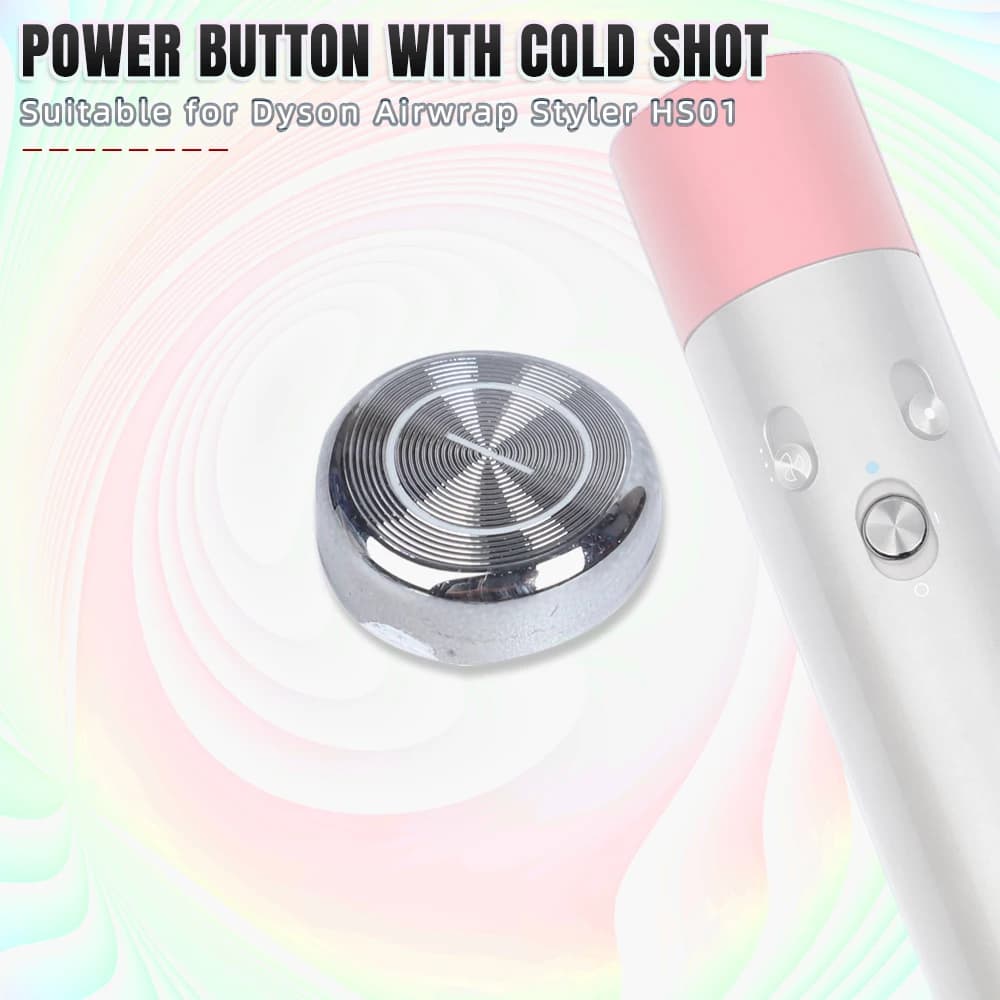Ignition button with cold blow for Dyson Airwrap Hair Styler On/off Switch Button Slider Spare accessories