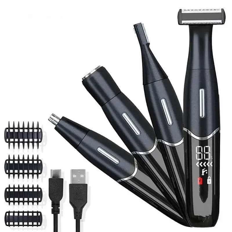 Men's Intimate Areas Haircut Shaver Precision Bikini Line Razor Sensitive Skin Pubic Hair Trimmer Beard Clipper for Face