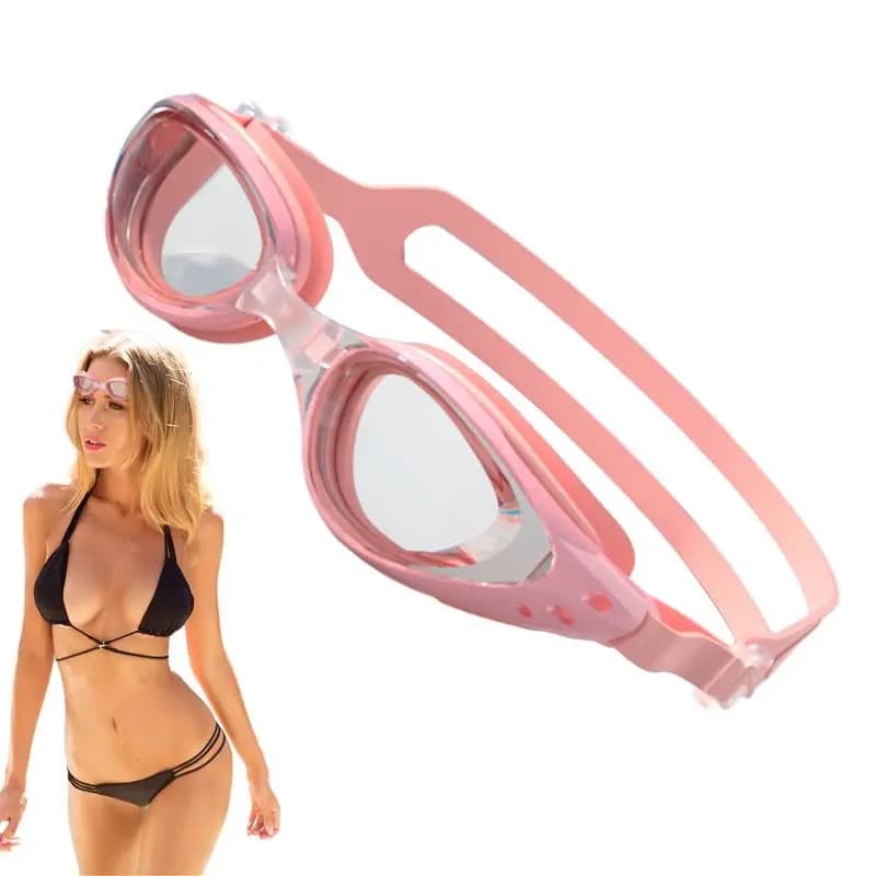 HD pool glasses Wide view glasses No loss Training glasses for men Women Adults Boys Girls Young