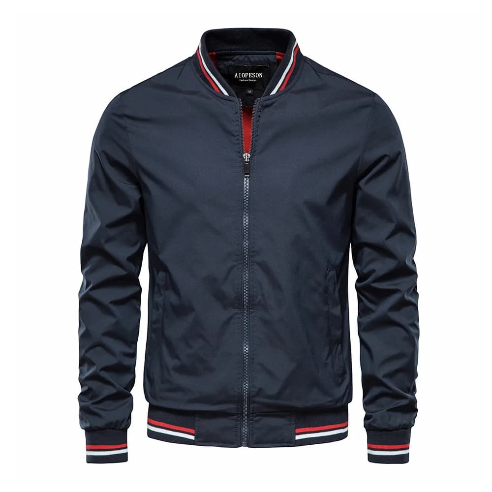 Giacca Trendy Primavera Autunno Nuovo Stile Europeo Americano Casual Cappotto Moda Trendy Sottile da Uomo