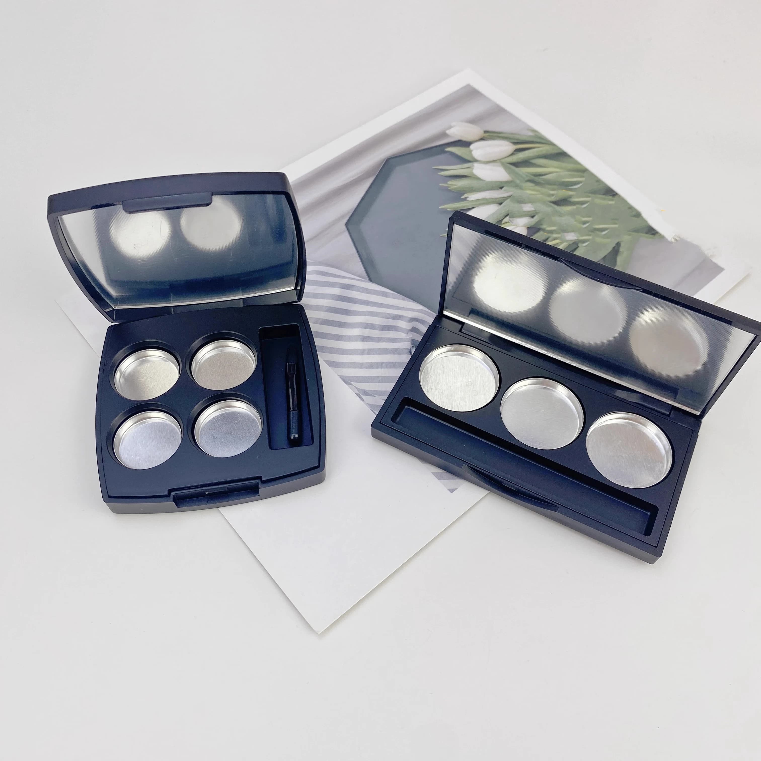 Lipsticks palette for black opaque umbrellas Dispenser for pressable tray DIY-D-T Empty case Replacement housing for 26 mm shading